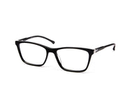 HAPPSTER - FULL FRAME - UNISEX - BLACK SHINE - BLACK - RECTANGLE - (Lenses Included)*