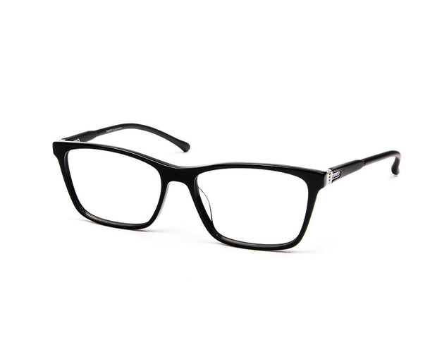 HAPPSTER - FULL FRAME - UNISEX - BLACK SHINE - BLACK - RECTANGLE - (Lenses Included)*