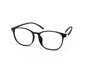 Round Black Matt WITH BLACK Shell Frame AMJ1017 - (LENSES INCLUDED)*