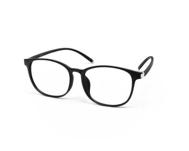 Round Black Matt WITH BLACK Shell Frame AMJ1017 - (LENSES INCLUDED)*
