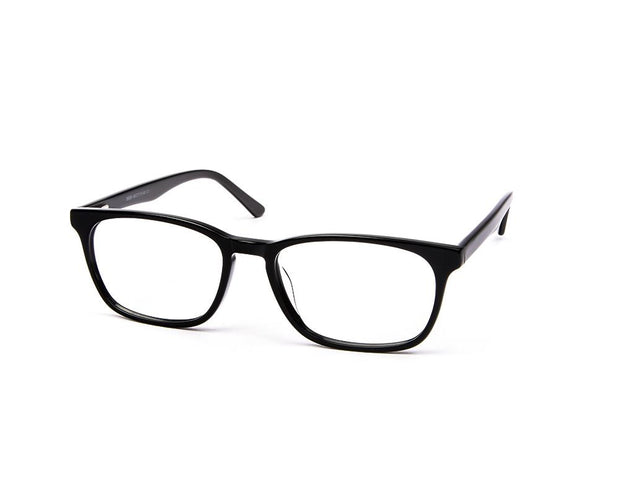 HAPPSTER - FULL FRAME - UNISEX - BLACK SHINE - BLACK - SQUARE - (Lenses Included)*