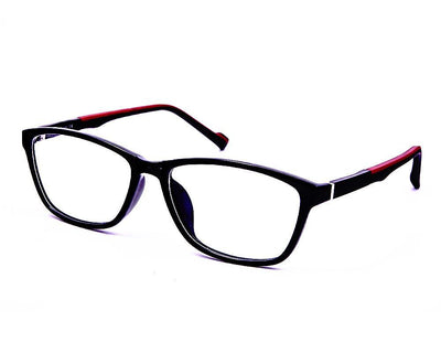 Rectangle Red WITH Black Shine Full Frame TUD8017R - Specsmakers