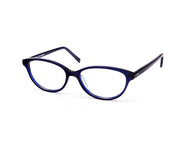 SHELL HAPSTER - FULL FRAME - BLUE SHINE - CATEYE - CO7183 - (Lenses Included)*