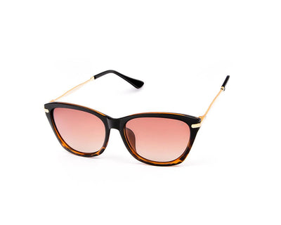 SUNGLASS - FULL FRAME - BROWN SHINE - MUA6044 - CATEYE - 54