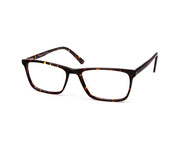 HAPPSTER - FULL FRAME - UNISEX - BROWN TORTISE - TORTISE - RECTANGLE - (Lenses Included)*
