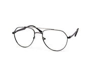 METAL  - FULL FRAME - BLACK SHINE - DB AOVAL - ANF30352 - (Lenses Included)*