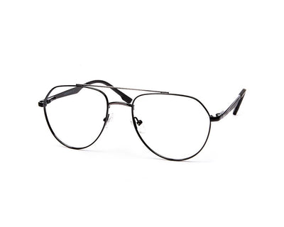 METAL  - FULL FRAME - BLACK SHINE - DB AOVAL - ANF30352 - (Lenses Included)*