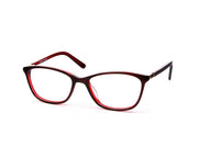 Happster - Female Cateye Full Frame - Red Shine Red - ANF6008 - (LENSES INCLUDED)*