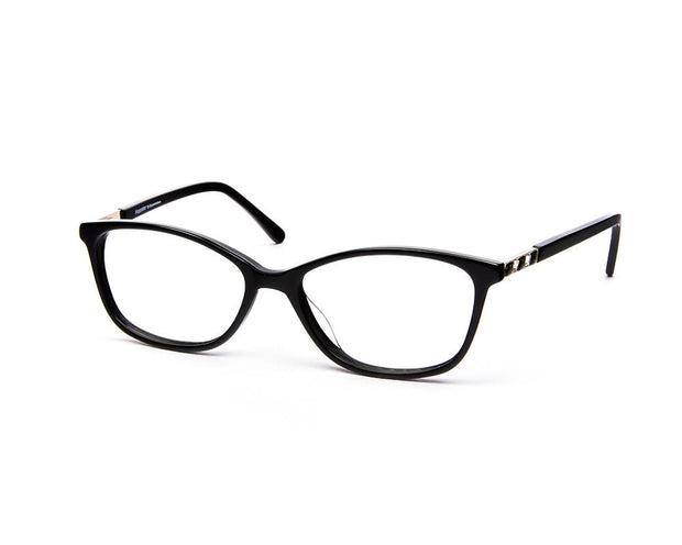 Happster - Female Cateye Full Frame - Black Shine BLACK - ANF6009 - (LENSES INCLUDED)*