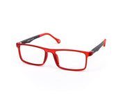Peepstar - KIDS Square Full Frame - Red Matt BLACK - AMLT14000 - (LENSES INCLUDED)*