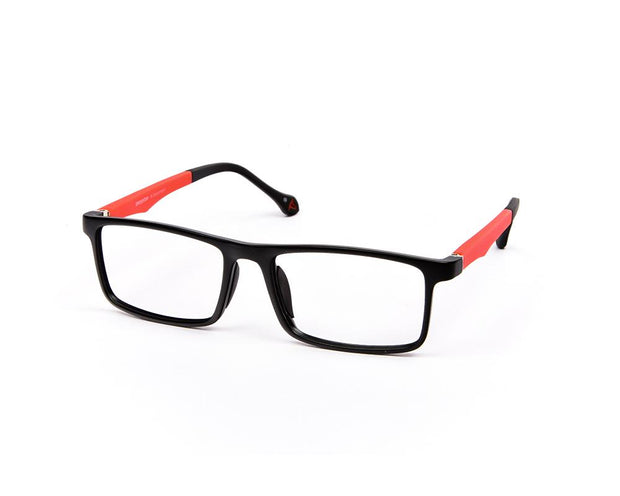 Peepstar - KIDS Square Full Frame - Black Matt Red - AMLT14000 - (LENSES INCLUDED)*
