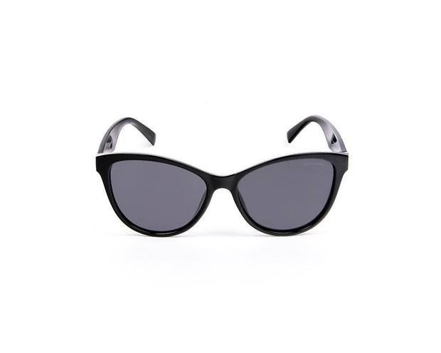 Cateye Black Shine WITH BLACK SUNGLASS SOG898