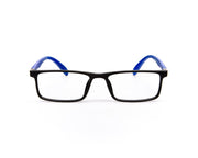 Specsmakers - Unisex Rectangle Full Frame - Black Matt Blue - COC106 - (LENSES INCLUDED)*