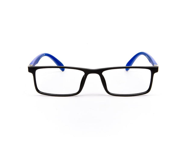 Specsmakers - Unisex Rectangle Full Frame - Black Matt Blue - COC106 - (LENSES INCLUDED)*