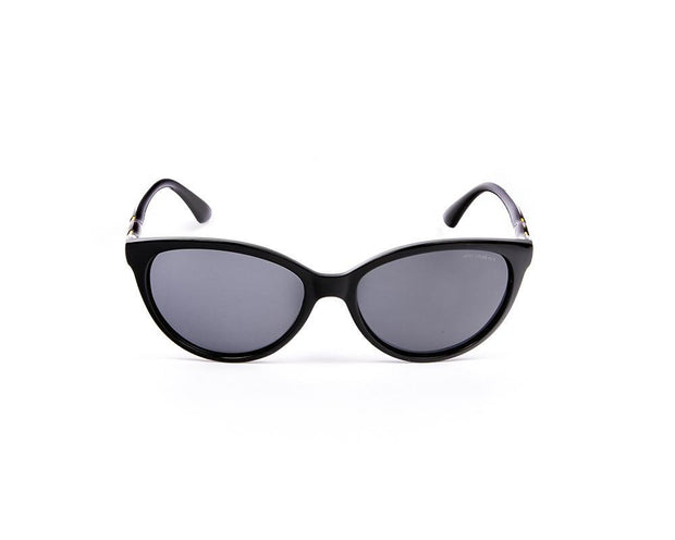 Cateye Black Shine WITH BLACK SUNGLASS SOG893