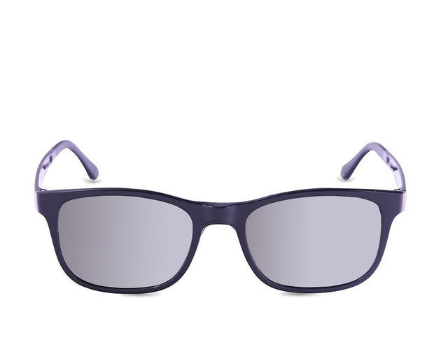 Rectangle Black Shine WITH BLACK Clipon AMH8205 - Specsmakers