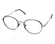Specsmakers - Unisex Oval Full Frame - Blue Matt  Grey Metallic - AMO2419 - (LENSES INCLUDED)*