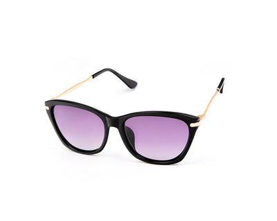 SUNGLASS - FULL FRAME - BLACK SHINE - MUA6044 - CATEYE - 54