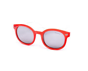 Round Red Shine WITH WHITE SUNGLASS KIDS AMK832