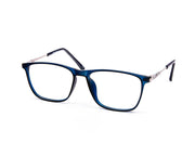 SHELL  - FULL FRAME - BLUE MATT - SQUARE - AML11710 - (Lenses Included)*