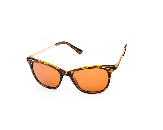 SUNGLASS - FULL FRAME - BROWN TORTOISE - MUA6083 - CATEYE - 51