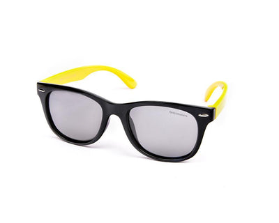 Rectangle Black Shine WITH YELLOW SUNGLASS KIDS AMK886