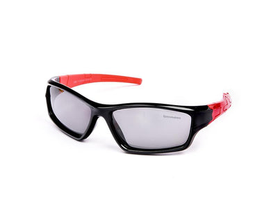 Rectangle Black Shine WITH Red SUNGLASS KIDS AMK801
