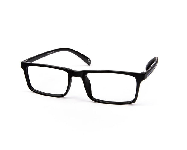 SHELL  - FULL FRAME - UNISEX - BLACK MATT - GREY - RECTANGLE - (Lenses Included)*