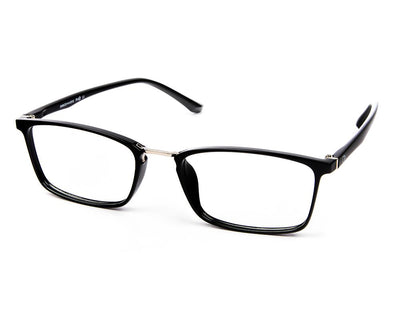 SPECSMAKERS-FO19167-FULL FRAME-RX-BLACK SHINE-52- (LENSES INCLUDED)*