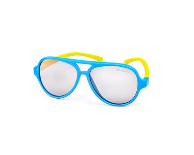 Oval Blue Matt WITH YELLOW SUNGLASS KIDS AMK893