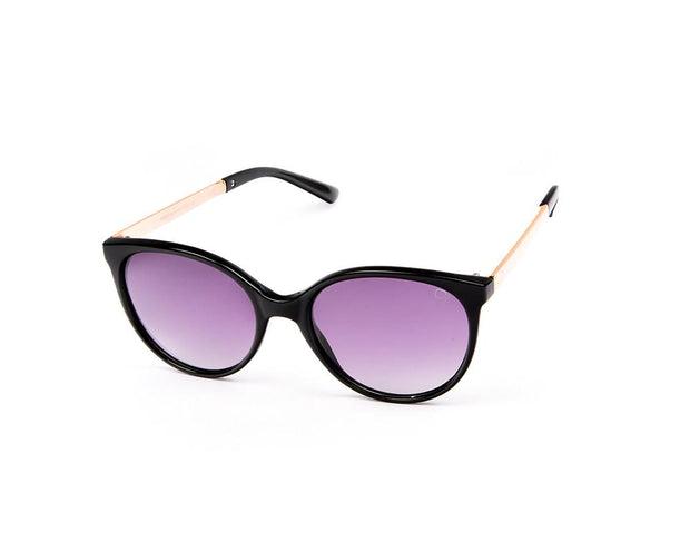 SUNGLASS - FULL FRAME - BLACK SHINE - MUA6045 - CATEYE - 53