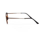 Specsmakers - Unisex Rectangle Full Frame - Brown Shine Brown - AML8181 - (LENSES INCLUDED)*