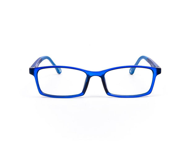Peepstar - KIDS Rectangle Full Frame - Blue Matt Blue - AMLT14007 - (LENSES INCLUDED)*