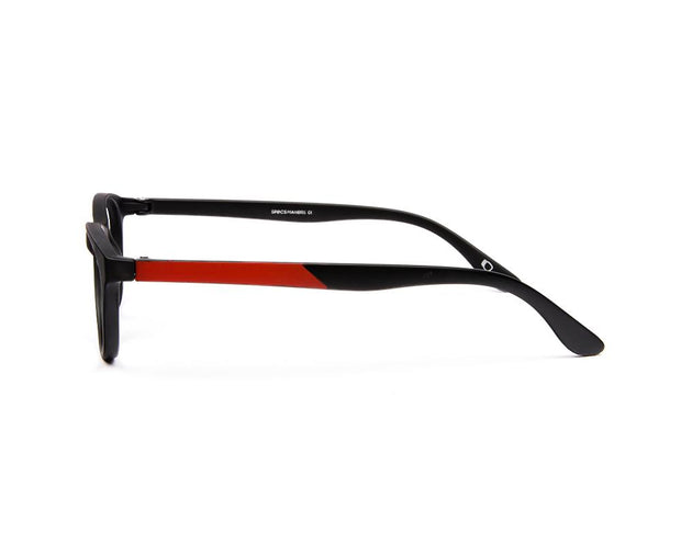 SHELL  - FULL FRAME - UNISEX - BLACK MATT - BLACK - CATEYE - (Lenses Included)*