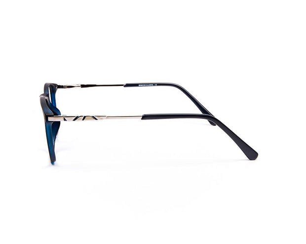 SHELL  - FULL FRAME - BLUE MATT - SQUARE - AML11710 - (Lenses Included)*