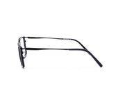 Rectangle Blue Shine WITH BLACK Shell Frame SS6464 - (LENSES INCLUDED)*