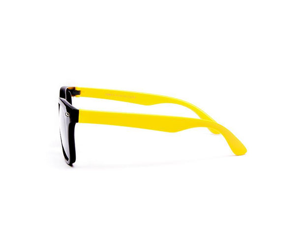 Rectangle Black Shine WITH YELLOW SUNGLASS KIDS AMK886