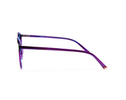 HAPPSTER - FULL FRAME - UNISEX - PURPLE SHINE - PURPLE - ROUND - (Lenses Included)*