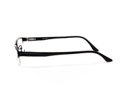 Specsmakers - Unisex Rectangle Half Frame - Black Matt BLACK - PEC88315 - (LENSES INCLUDED)*