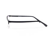 METAL  - HALF FRAME - BLUE MATT - TUK8817 - RECTANGLE - 52 - Lenses Incuded