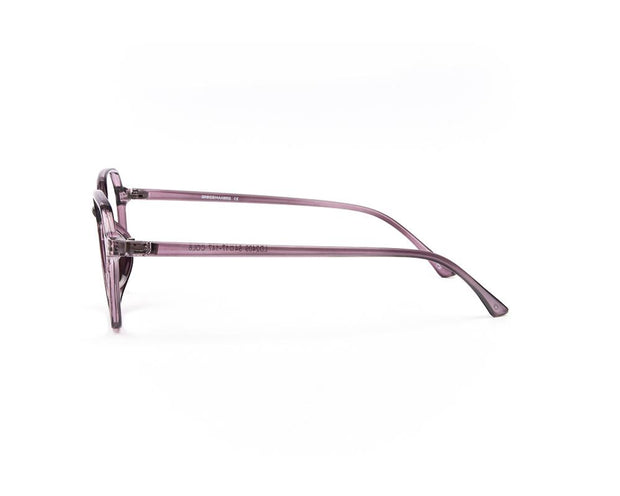 SHELL FRAME - FULL FRAME - CRYSTAL PURPLE - TUK2409 - SQUARE - 54 - Lenses Included