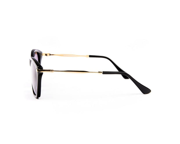 SUNGLASS - FULL FRAME - BLACK SHINE - MUA6044 - CATEYE - 54