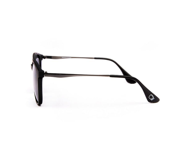 SUNGLASS - FULL FRAME - BLACK MATT - WAA0712 - DB ROUND - 55