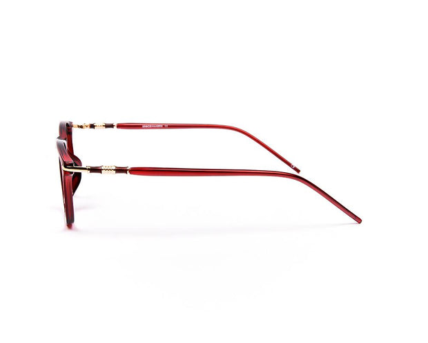 SHELL  - FULL FRAME - RED SHINE - RECTANGLE - AML11711 - (Lenses Included)*
