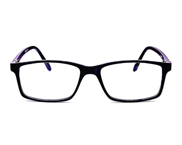 Rectangle BLACK WITH Black Matt Full Frame AOMSH11 - Specsmakers