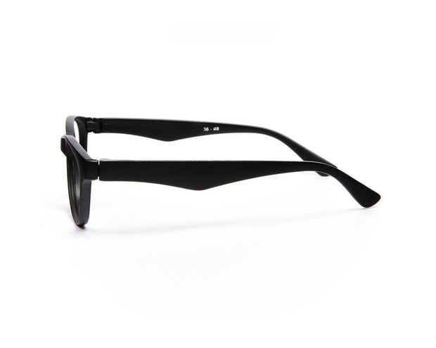 Cateye Black Matt  BLACK Shell Frame - (LENSES INCLUDED)*