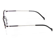 Specsmakers - Unisex Square Half Frame - Purple Matt- AMO2418 - (LENSES INCLUDED)*