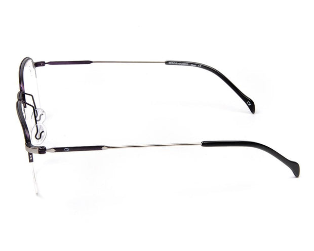 Specsmakers - Unisex Square Half Frame - Purple Matt- AMO2418 - (LENSES INCLUDED)*