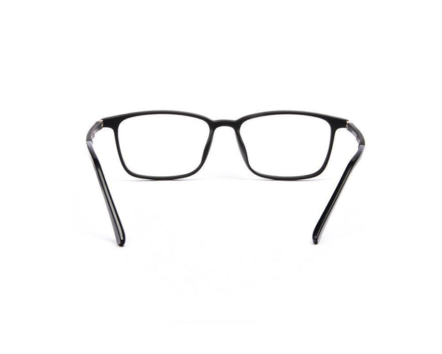 Rectangle Black Matt WITH BLACK Shell Frame AMJ3511 - (LENSES INCLUDED)*