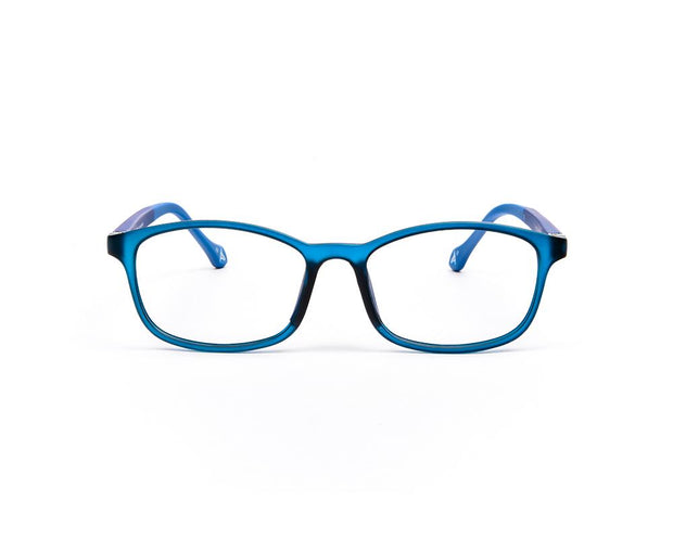 Peepstar - KIDS Oval Full Frame - Blue Matt Blue - AMLT14006 - (LENSES INCLUDED)*